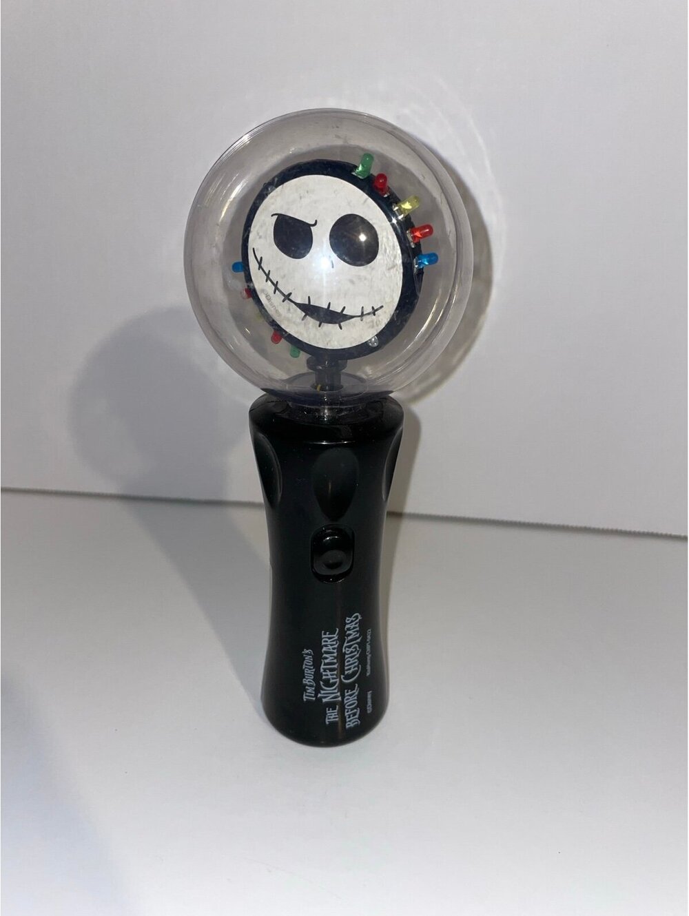 DISNEY NIGHTMARE BEFORE CHRISTMAS JACK SKELLINGTON FLASHING SPINNER - 2022